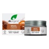Crema de fata hidratanta cu extract de melc Dr.Organic 50ml