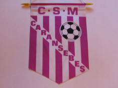 Fanion fotbal (anii`80) - CSM CARANSEBES foto