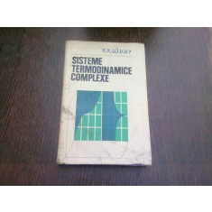 SISTEME TERMODINAMICE COMPLEXE - V.V. SICEV