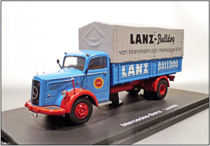 Macheta Mercedes-Benz L6600 &quot;Lanz Bulldog&quot; 1:43 Schuco