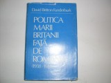 Politica Marii Britanii Fata De Romania - D.b. Funderburk , 20845