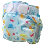 Scutec reutilizabil pentru inot bebelusi, Marimea 2, 9-16 kg, albastru