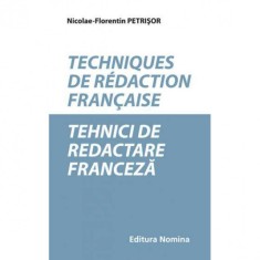 Tehnici de redactare franceza - Nicolae Florentin Petrisor