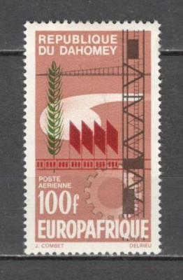 Dahomey.1966 Posta aeriana-3 ani colaborarea EUROPAFRICA MD.38 foto