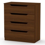 Cumpara ieftin Dulap cu Sertare Azenor Walnut 72x38x83 cm