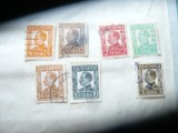 Serie mica Bulgaria 1931 Tar Boris III , 7 val + serie 1 val.1934 supratipar 2