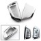 Husa Cheie Smartkey BMW 3/4 Butoane Seria G SILVER TPU+PC AutoProtect KeyCars