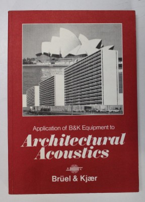 APPLICATION OF B&amp;amp;amp,K EQUIPMENT TO ARCHITECTURAL ACOUSTICS by K.B. GINN , 1978 foto