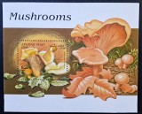 Ciuperci - Afganistan (Afghan Post) 1998 - Coliță Filatelică Individuală "Mushrooms" - Cantharellus Cibarius (Neștampilat / MNH) CP1_II