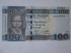 Sudan/South Sudan 100 Pounds 2019 UNC