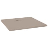 Cumpara ieftin Cadita de dus, maro, 90x80 cm, SMC