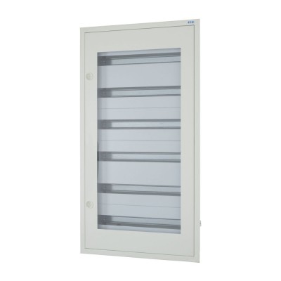 Tablou metalic ST 144 module (6x24) usa sticla IP30 Eaton gri BF-UT-6 144-G-C foto