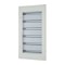Tablou metalic ST 144 module (6x24) usa sticla IP30 Eaton gri BF-UT-6 144-G-C