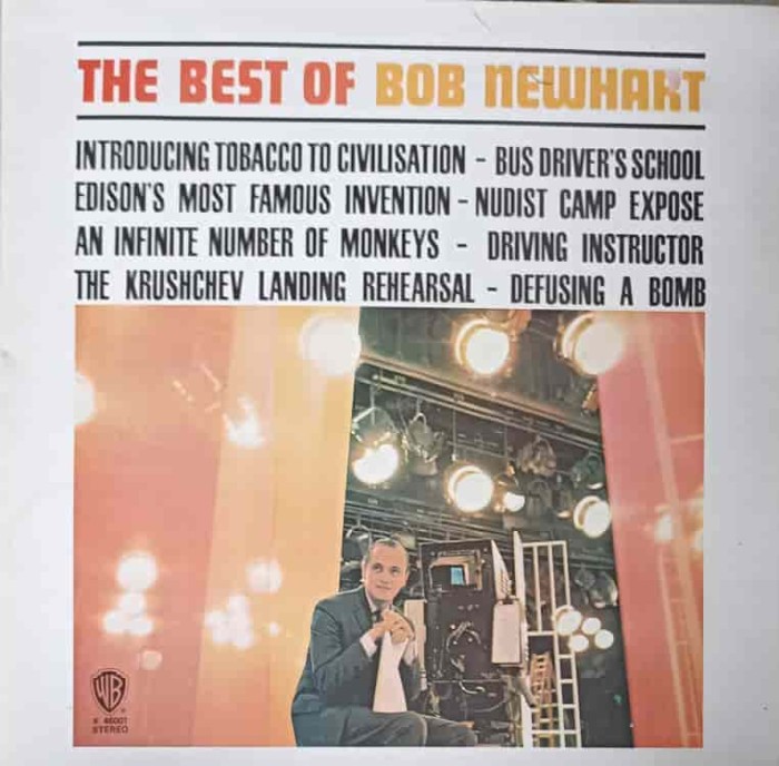 Disc vinil, LP. The Best Of Bob Newhart-BOB NEWHART-241168