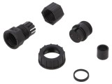 Conector Circular Mamă 2 PIN Aurit 20A
