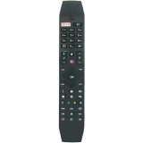 Telecomanda pentru led VESTEL-HITACHI cu NETFLIX RC-49141, neagra cu functiile telecomenzii originale