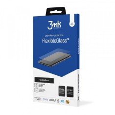 Folie de protectie Ecran 3MK FlexibleGlass pentru Samsung Galaxy A26 A266 / A16 5G A166 / A16 4G A165 / M16 M166, Sticla Flexibila, Full Glue