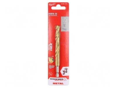 Burghiu Metal Impact &amp;Oslash;10mm Oțel Rapid HSS-G foto