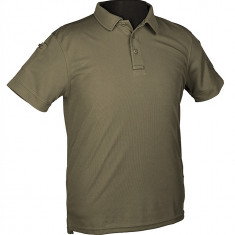Tricou Tactic QUICKDRY Polo Olive Drab Mil-Tec (Marime: L)