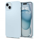 Cumpara ieftin Husa pentru iPhone 15, Spigen Thin Fit, Mute Blue