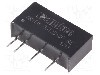 Convertor de tensiune, DC-DC, intrare 4,75...5,25V DC, iesire 12V DC, putere 1W, AIMTEC - AM1DR-0512SH30-NZ