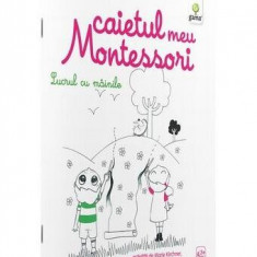 Caietul meu Montessori. Lucrul cu mâinile (3+ ani) - Paperback - Marie Kirchner - Gama