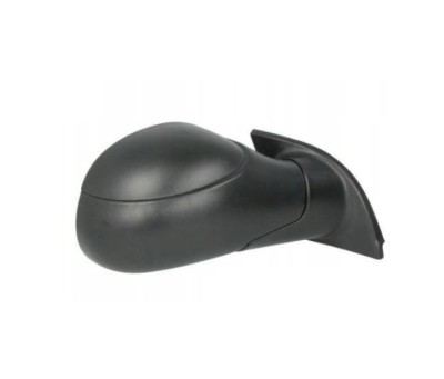 Oglinda usa exterioara CITROEN C3 (FC), 01.2002-12.2010, partea dreapta, reglare electrica; carcasa neagra; sticla convexa; geam cromat; 6 gauri / 3 foto