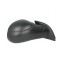 Oglinda usa exterioara Citroen C3, 01.2002-12.2010, partea dreapta, reglare electrica; carcasa neagra; sticla convexa; geam cromat; 6 gauri / 3 pini