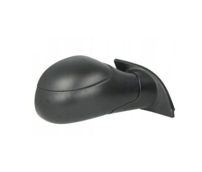 Oglinda usa exterioara CITROEN C3 (FC), 01.2002-12.2010, partea dreapta, reglare electrica; carcasa neagra; sticla convexa; geam cromat; 6 gauri / 3