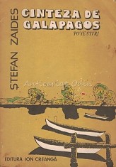 Cinteza De Galapagos - Stefan Zaides - Ilustratii: Wanda Maiorescu