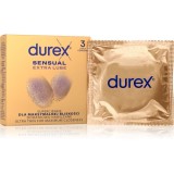 Durex Sensual Extra Lube prezervative 3 buc