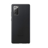 Husa Samsung Piele Galaxy Note 20 / Note 20 5G - EF-VN980LBEGEU, Negru