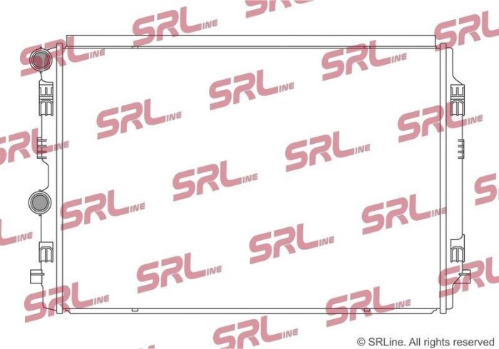 Radiator Audi A1; Seat Arona, Ibiza; Skoda Fabia, Kamiq, Scala; Vw Polo, Taigo, T-Cross, motor: 1.0 Tfsi, 1.5 Tfsi, intrare/iesire conectare rapida,