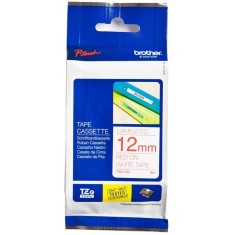 Banda laminata Brother TZE232 Red/White