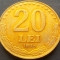 Moneda 20 LEI - ROMANIA, anul 1993 * cod 2872 = CIRCULATA