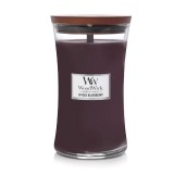 WoodWick Spiced Blackberry - Lumanare parfumata cu fitil din lemn, 609,5 g