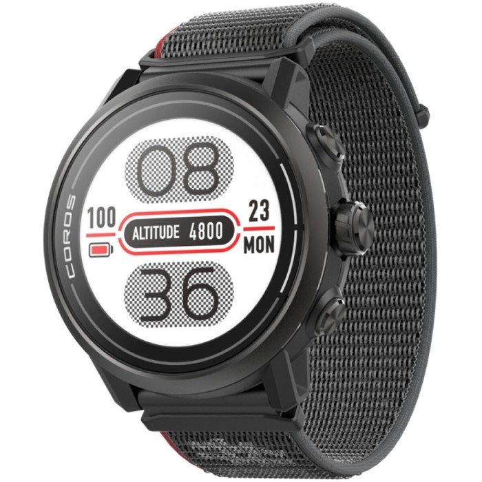 Smartwatch Coros WAPX2-BLK Negru 1,2&quot;