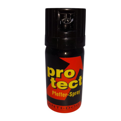 Spray cu piper IdeallStore&amp;reg;, Pro Defence, dispersant, auto-aparare, 40 ml, negru foto
