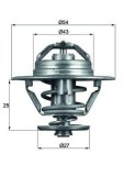 Termostat lichid racire Citroen Jumper I, Jumper I Sasiu; Fiat Ducato, Ducato Panorama, Ducato Sasiu; Iveco Daily I, Daily I Sasiu, Daily III, Daily