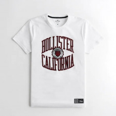 Tricou Hollister Alb mas. M-Lichidare stoc