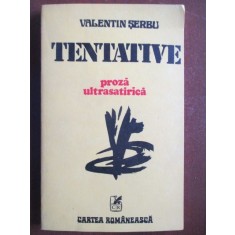 Tentative Proza ultrasatIrica-Valentin Serbu