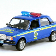 Macheta Lada VAZ-2107 - UKRAINE POLICE Masini de Politie scara 1:43