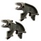 Clips tija capota fata Opel Corsa/Combo C, 07.2000-10.2010, Tigra, 05.2004-09.2009, Meriva A, 05.2003-05.2006, capota, 2 buc