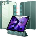 Husa de protectie compatibila cu iPad Air 5 ESR, TPU, verde, 11 inchi