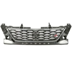 Grila radiator, masca fata Seat Leon (5f), 11.2012-12.2020, Model FR, parte montare centrala, 5F0853654D, cu locas pentru emblema FR ( se livreaza fa