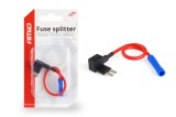 Splitter adaptor siguranta suplimentara compatibil sigurante 2 x MICRO 2, max., Amio