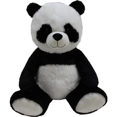 Jucarie Plus Panda Sezand 65CM Alb / Negru 33532214 foto