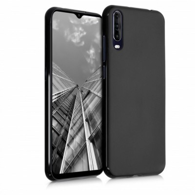 Husa pentru Wiko View 4 / View 4 Lite, Silicon, Negru, 53498.01 foto