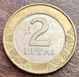 C50 - Moneda foarte veche - Lituania - 2 litai - 1999