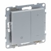 Variator multi sarcina prin apasare Legrand Suno aluminiu 721378